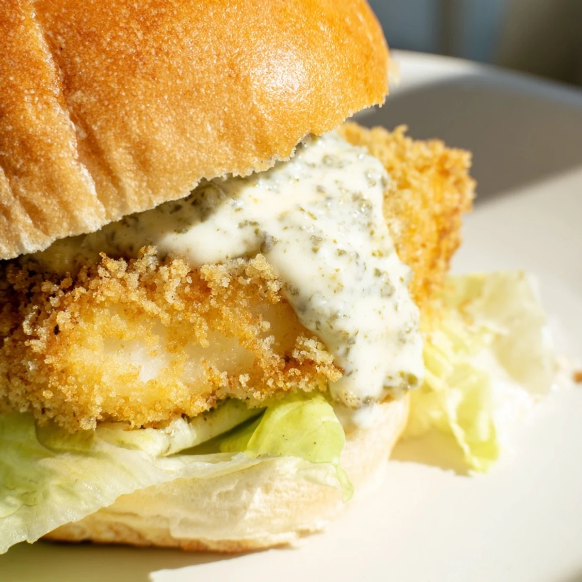 Mini Filet O Fish Sliders topped with melted cheese and crisp lettuce