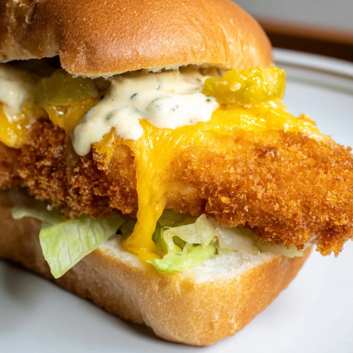 Crispy battered fish fillets in Filet O Fish Sliders with creamy tartar sauce