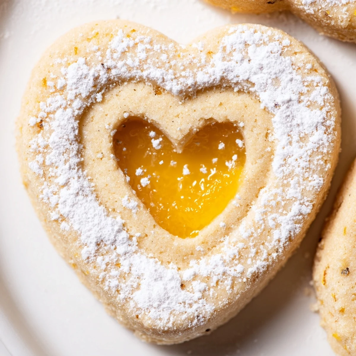 Delicate Meyer Lemon Curd Linzer Cookies showcase sparkling sugar tops and vibrant yellow citrus filling between buttery rounds.
