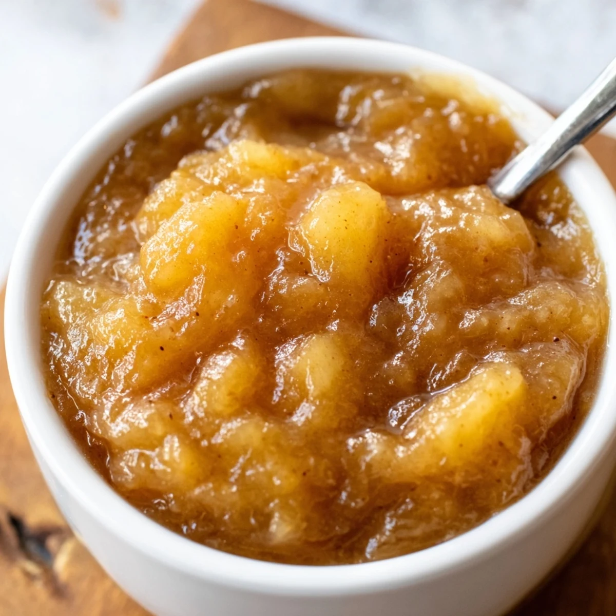 Sterilized jars of Fall Caramel Apple Jam cooling, sticky amber color, spiced finish