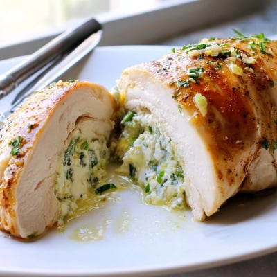 Goat Cheese Stuffed Chicken