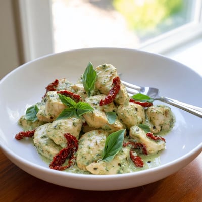 Creamy Pesto Marry Me Chicken