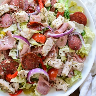 Italian Grinder Chicken Salad